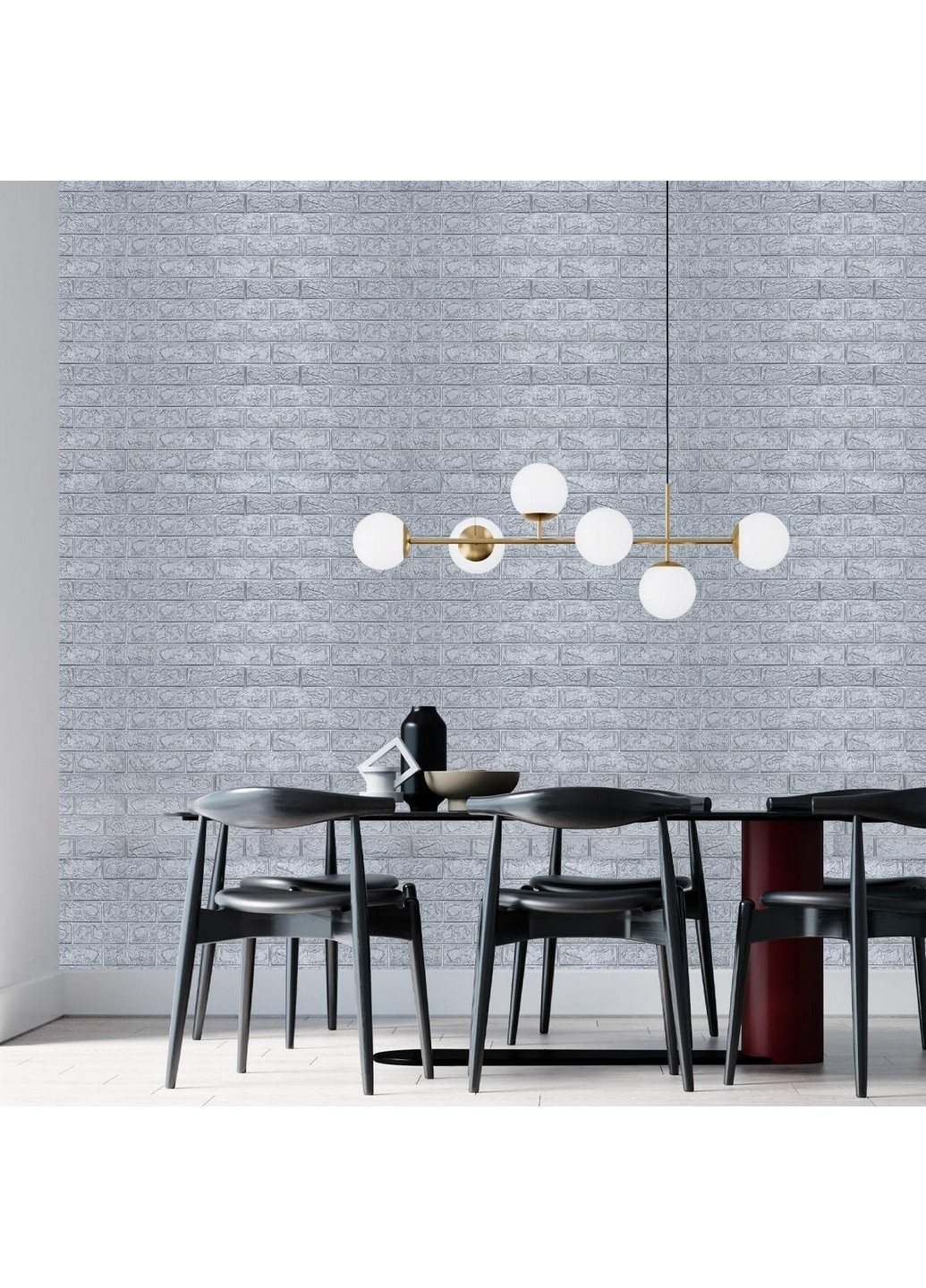 Декоративная самоклеющаяся 3D панель 2000х70х0,3 см Sticker Wall (266625158)