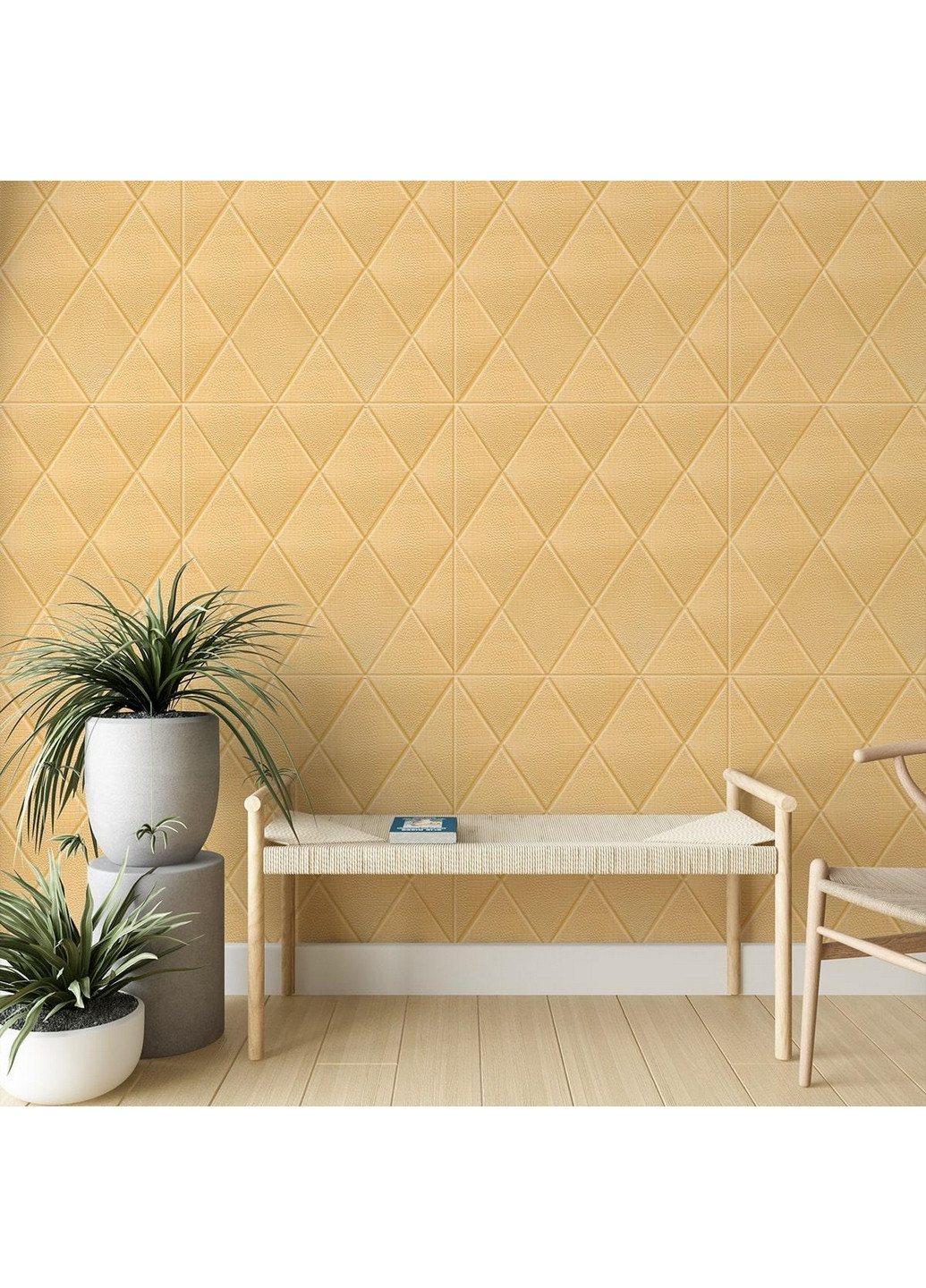 Декоративная самоклеющаяся 3D потолочно-стеновая панель 70х70х0,5 см Sticker Wall (266624915)