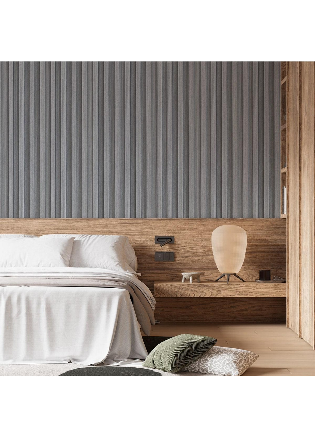 Декоративна стінова рейка 16х2,3х300 см Sticker Wall (266624977)