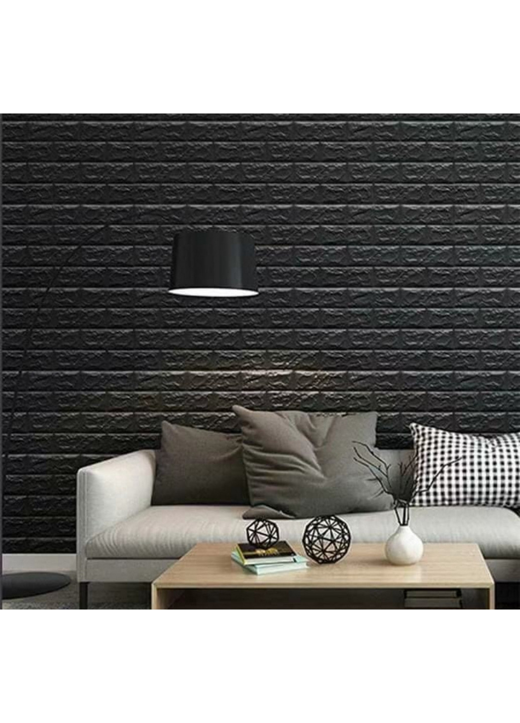 Декоративная самоклеющаяся 3D панель 70х77х0,6 см Sticker Wall (266625121)