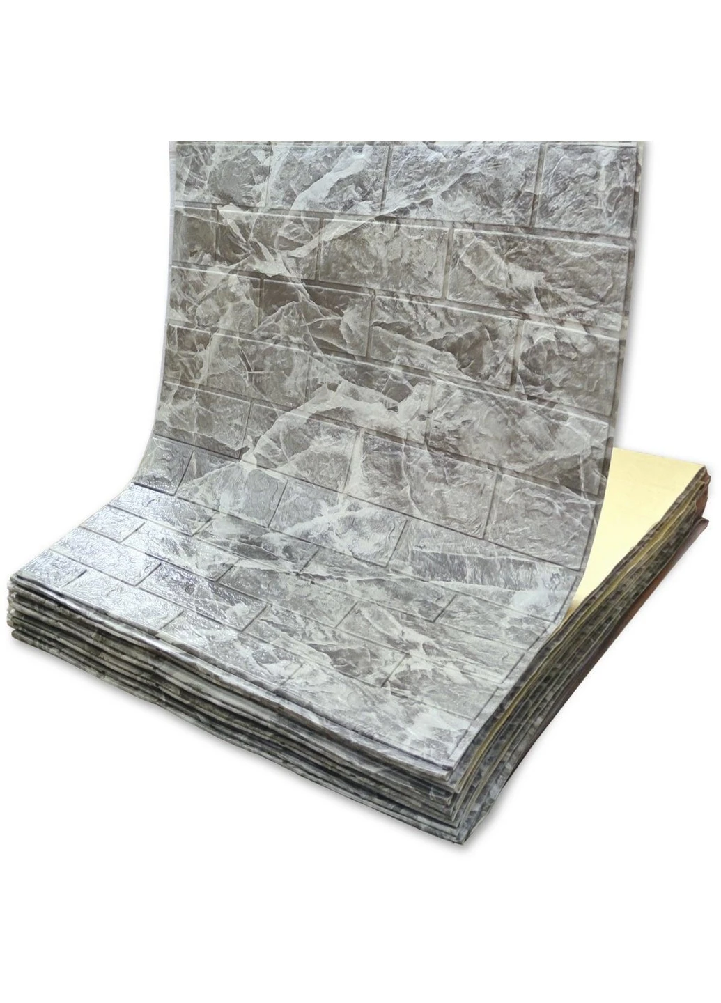 Декоративна самоклеюча 3D панель 2000х70х0,3 см Sticker Wall (266625144)