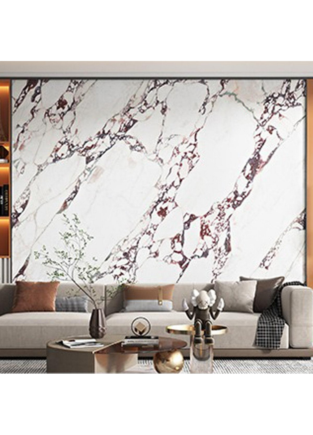 Самоклеящаяся виниловая плитка набор (6 рулонов) 360х280х0,2 см Sticker Wall (266624960)