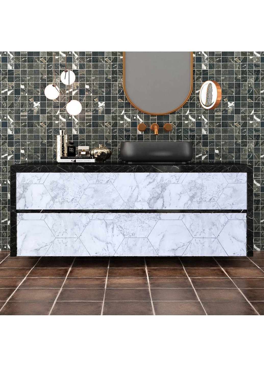 Самоклеюча плівка 1000х45 см Sticker Wall (266625142)