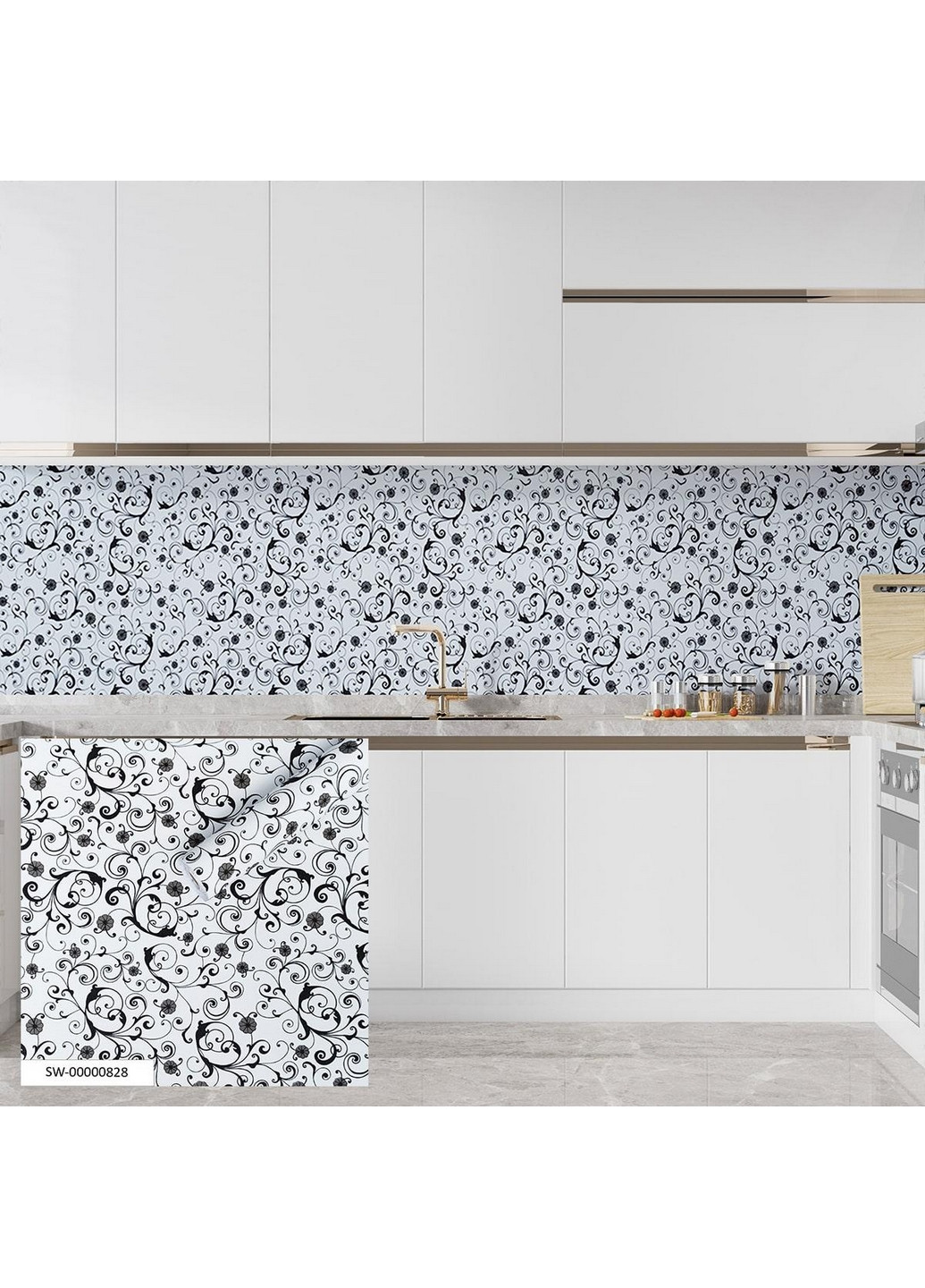 Самоклеющаяся пленка 1000х45 см Sticker Wall (266624828)