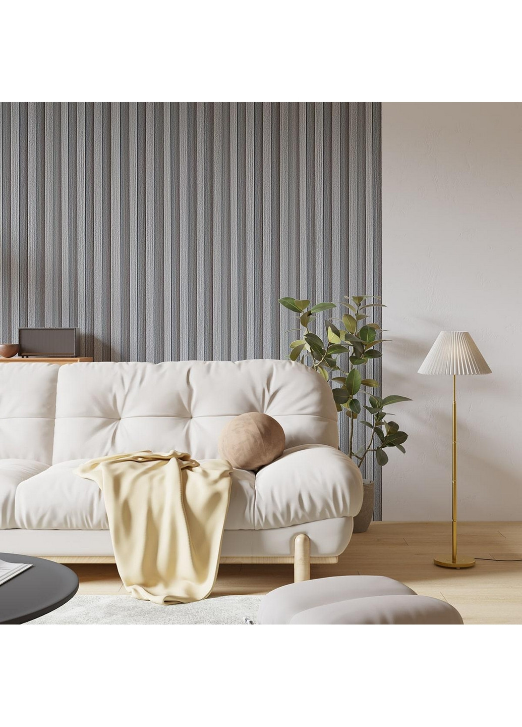 Декоративная стеновая рейка 16х2,3х300 см Sticker Wall (266625482)