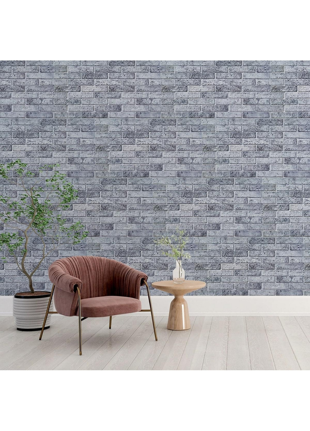 Декоративная ПВХ панель 48х96х0,4 см Sticker Wall (266625461)