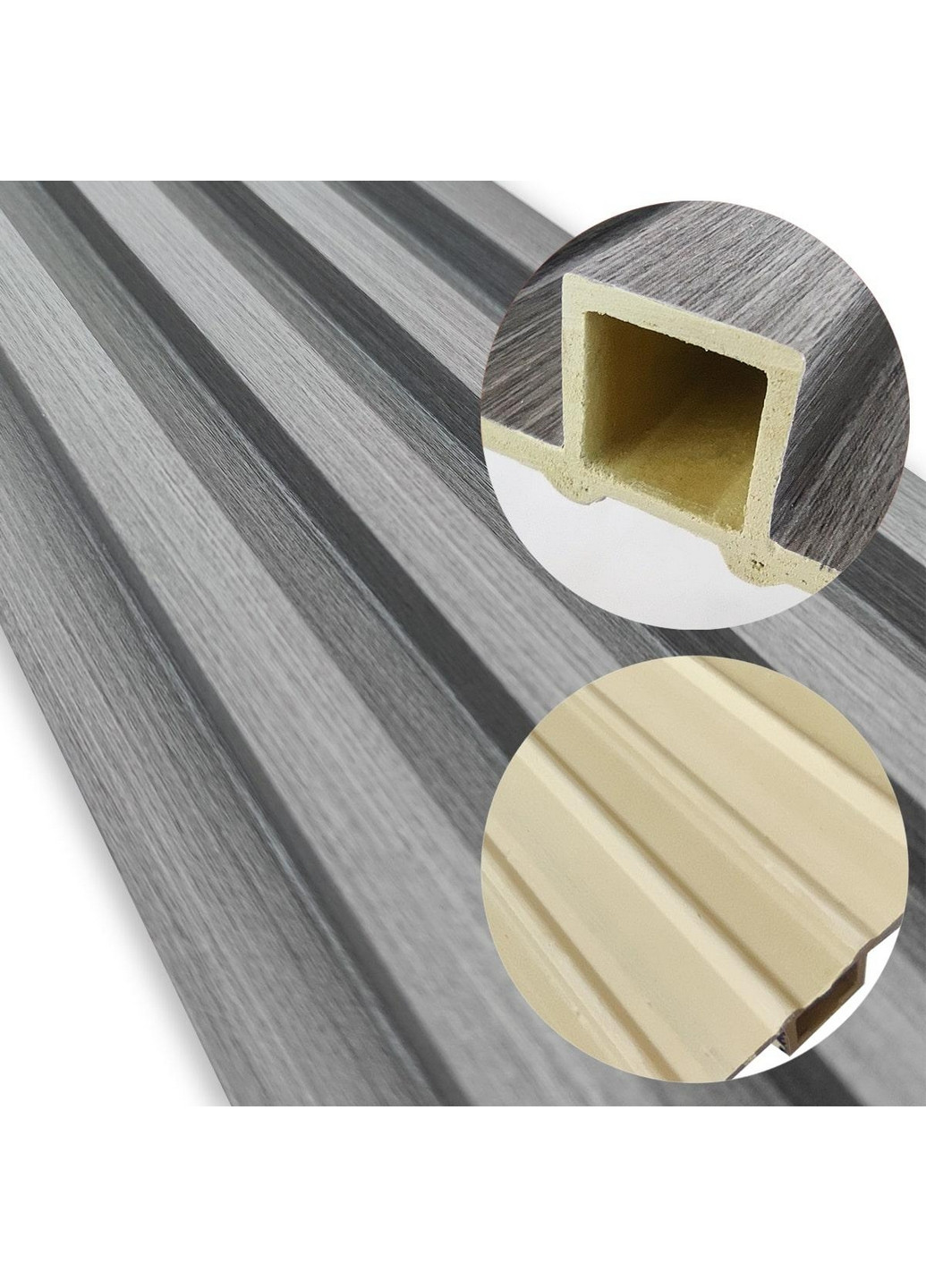 Декоративная стеновая рейка 16х2,3х300 см Sticker Wall (266625597)