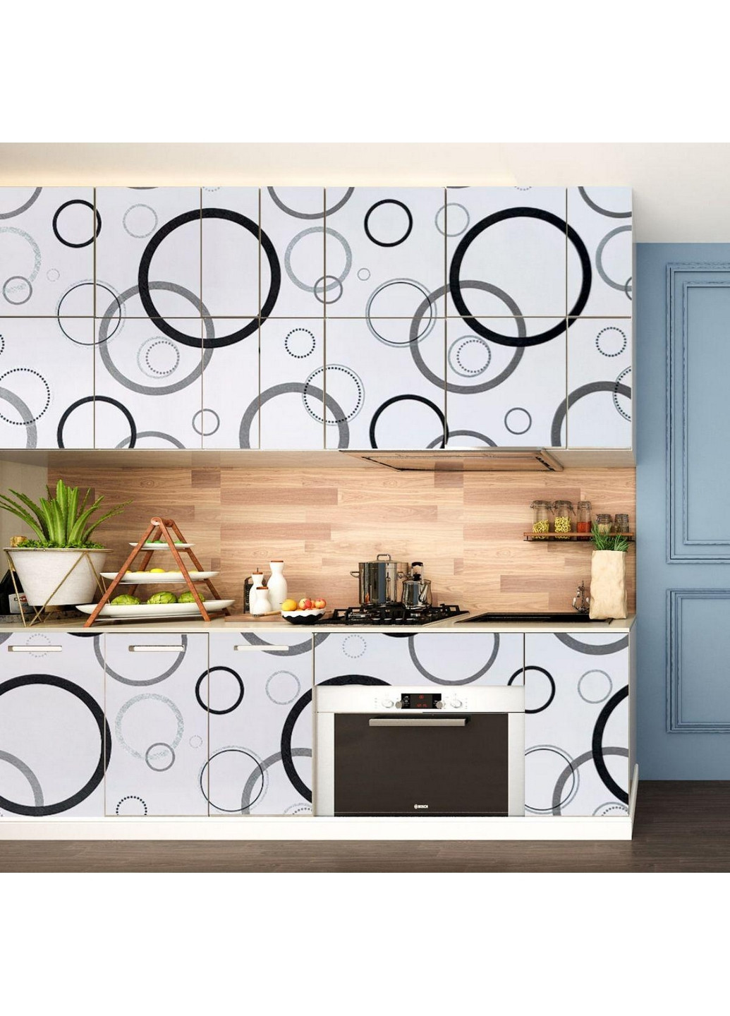 Самоклеюча плівка 1000х45 см Sticker Wall (266625364)