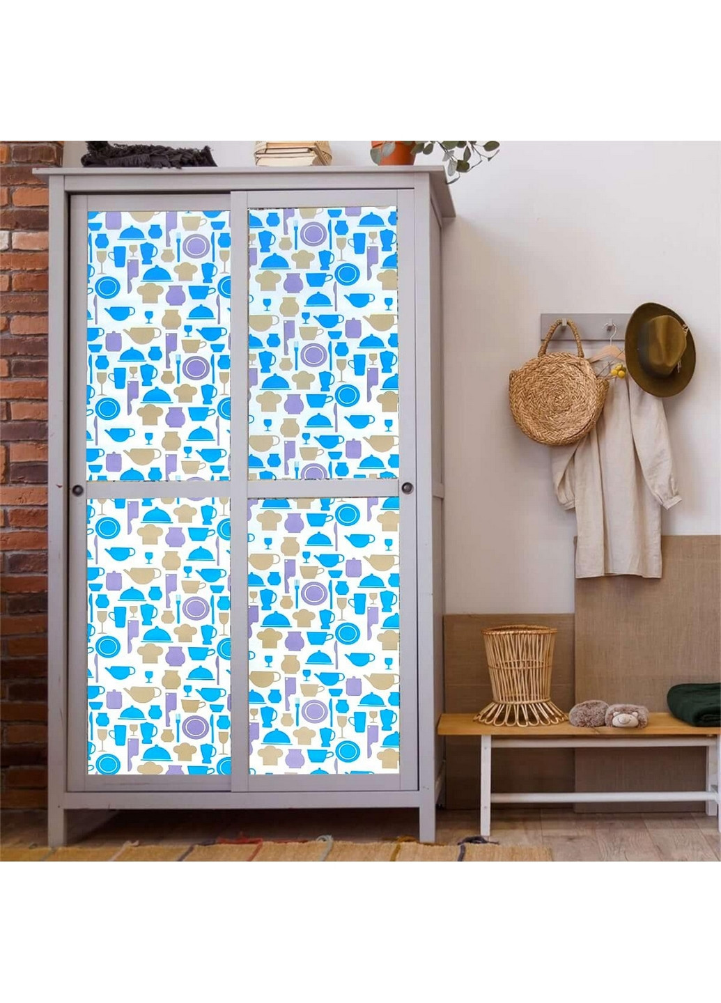 Самоклеюча плівка 1000х45 см Sticker Wall (266625464)