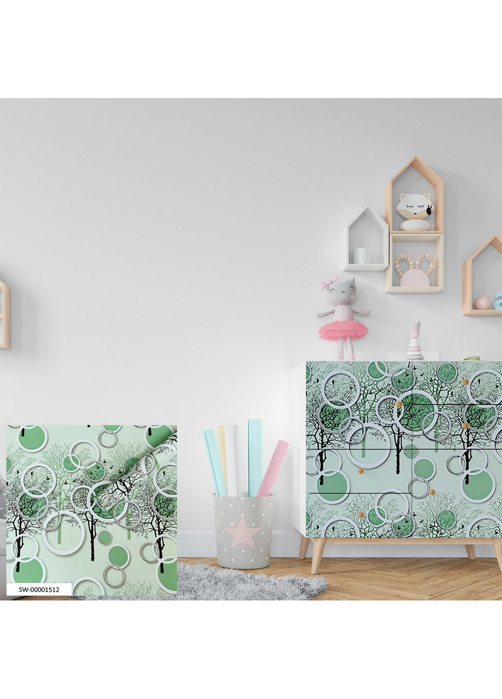 Самоклеющаяся пленка 67х100 см Sticker Wall (266625270)