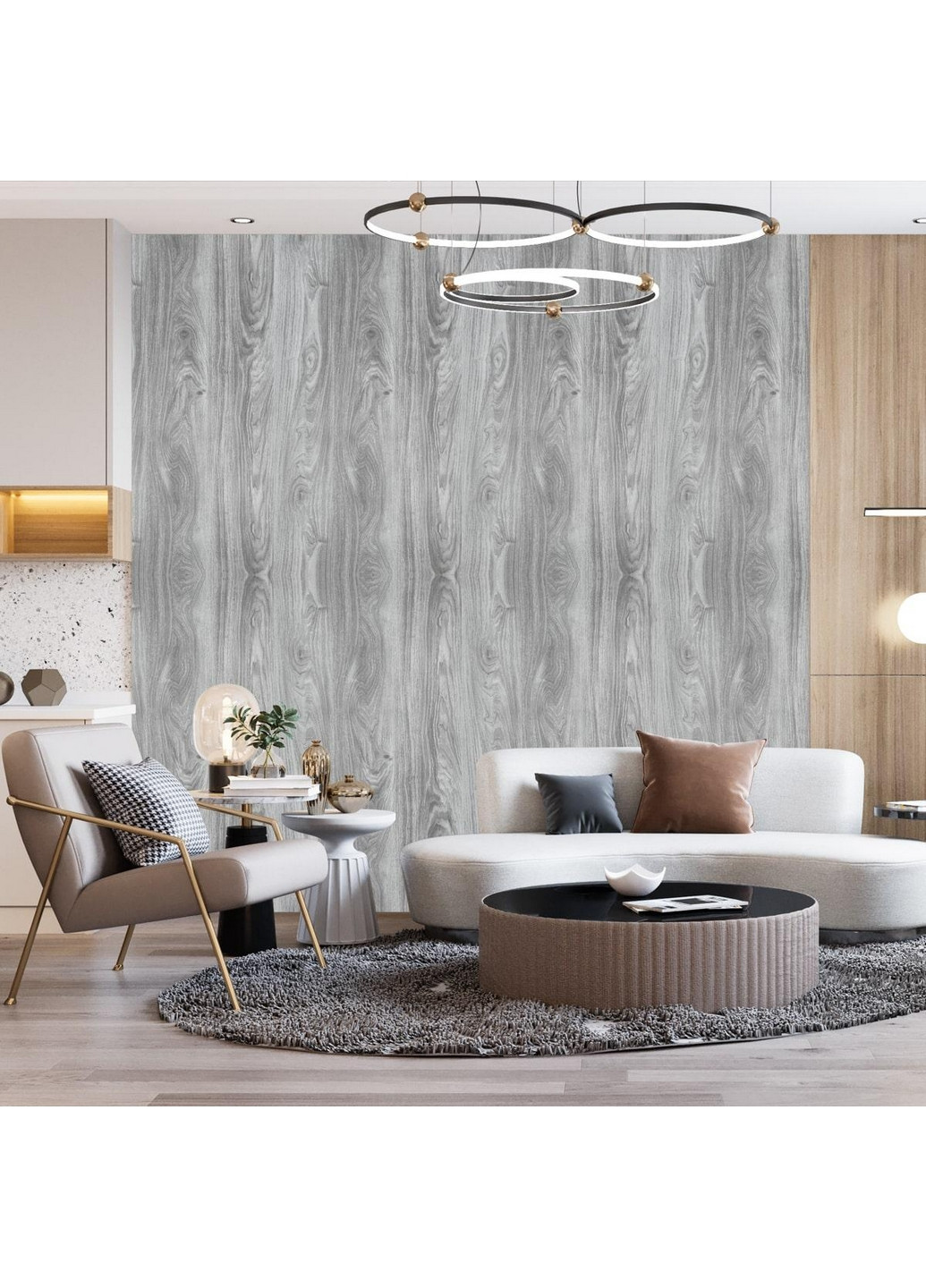 Самоклеящаяся виниловая плитка в рулоне 300х60х0,2 см Sticker Wall (266625408)