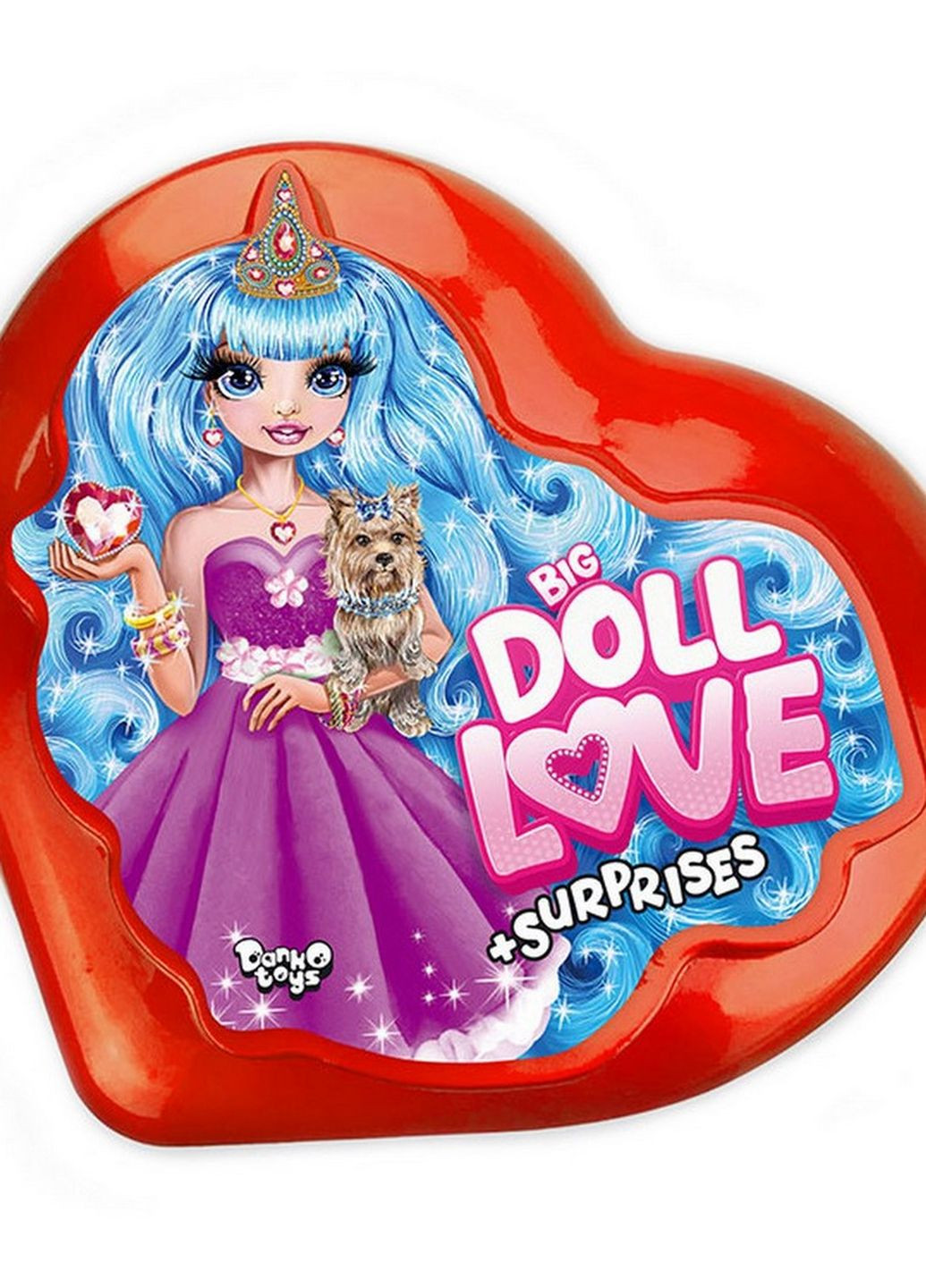 Набір креативної творчості "Big Doll Love" BDL-01-01 Danko Toys (266631696)