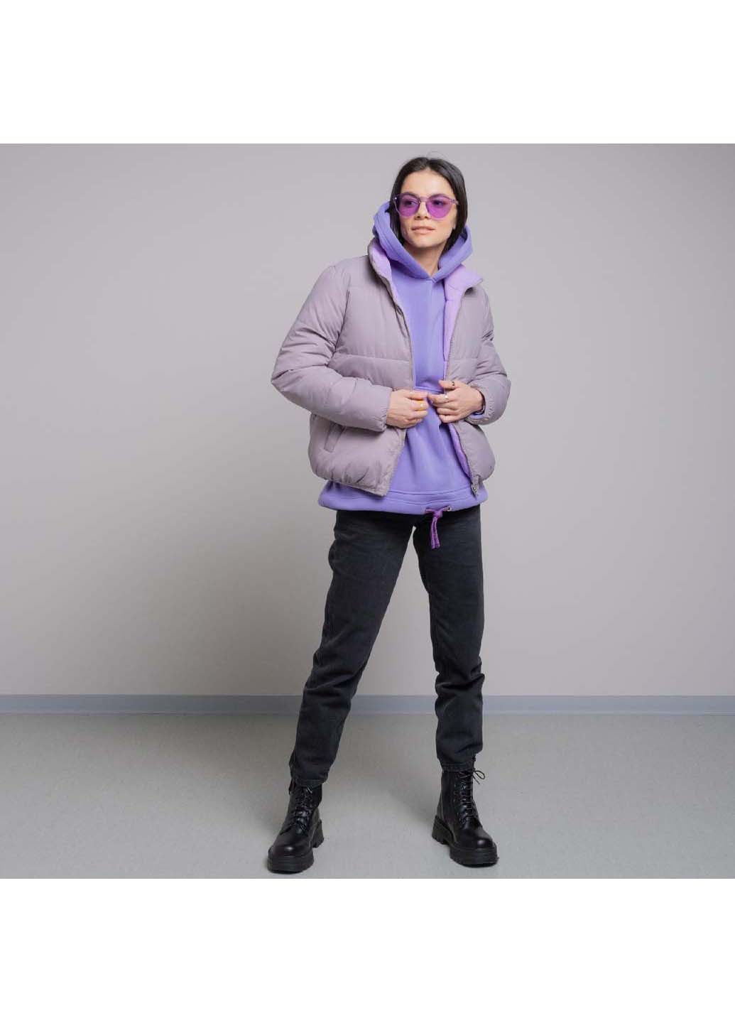 Серая демисезонная куртка женская Fashion