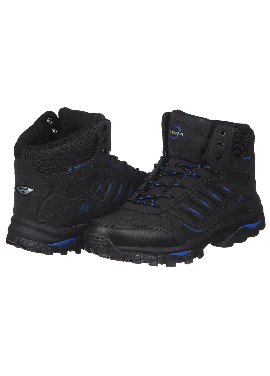 Чорні Зимовий чоловічі кросівки 728l-6 Bona