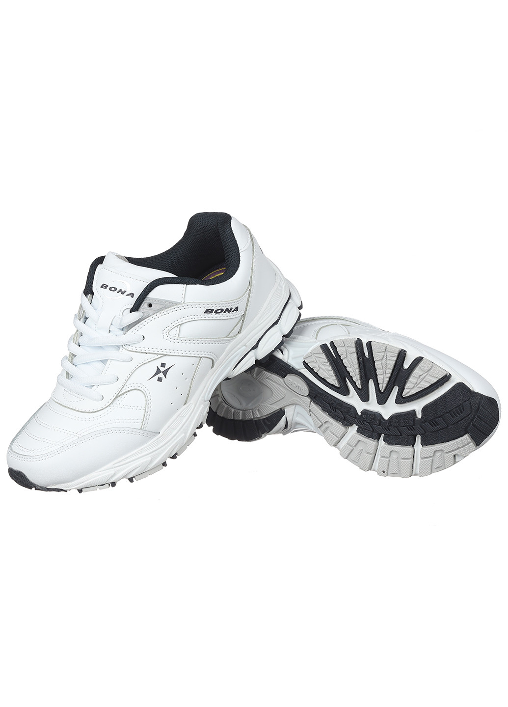 Белые демисезонные женские кроссовки 806a-2 Bona