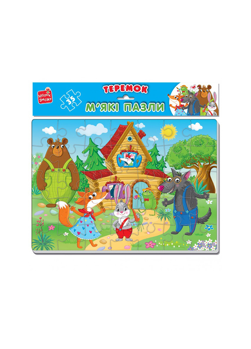 Мягкие пазлы А4 VT1102-29 Vladi toys (266694302)