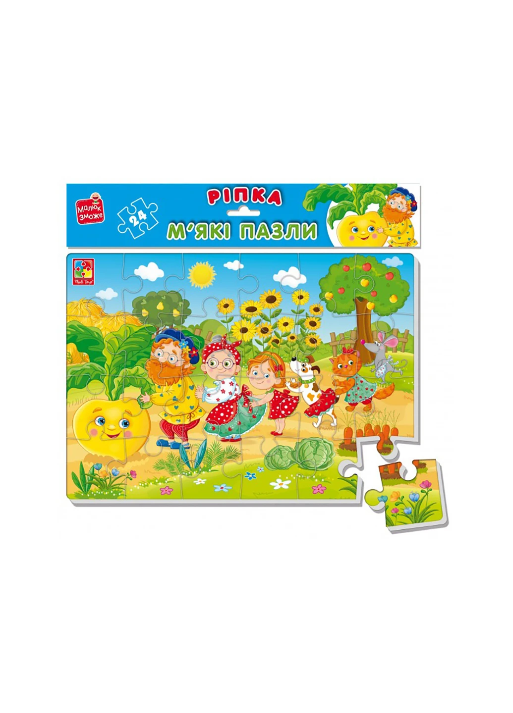Мякі пазли А4 Ріпка VT1102-28 shop (4820234764310) Vladi toys (266694317)