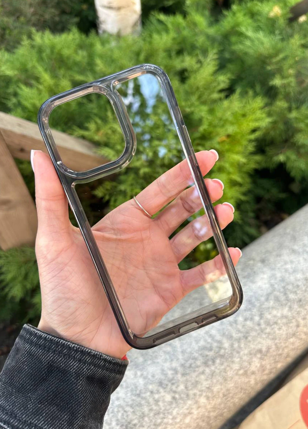 Чехол Armor Square iPhone 14 Black No Brand (266694701)
