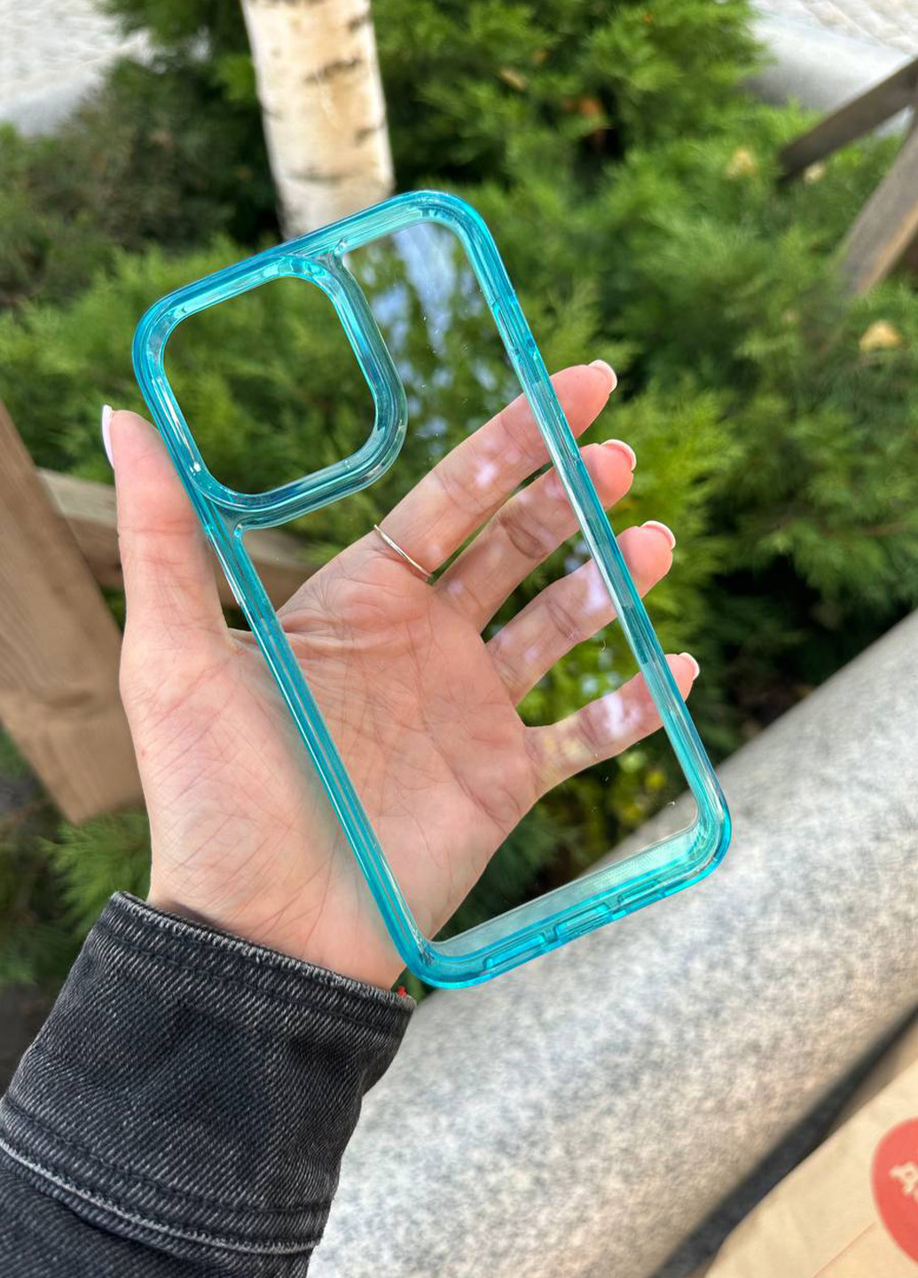 Чехол Armor Square iPhone 15 Plus Beryl No Brand (266694722)