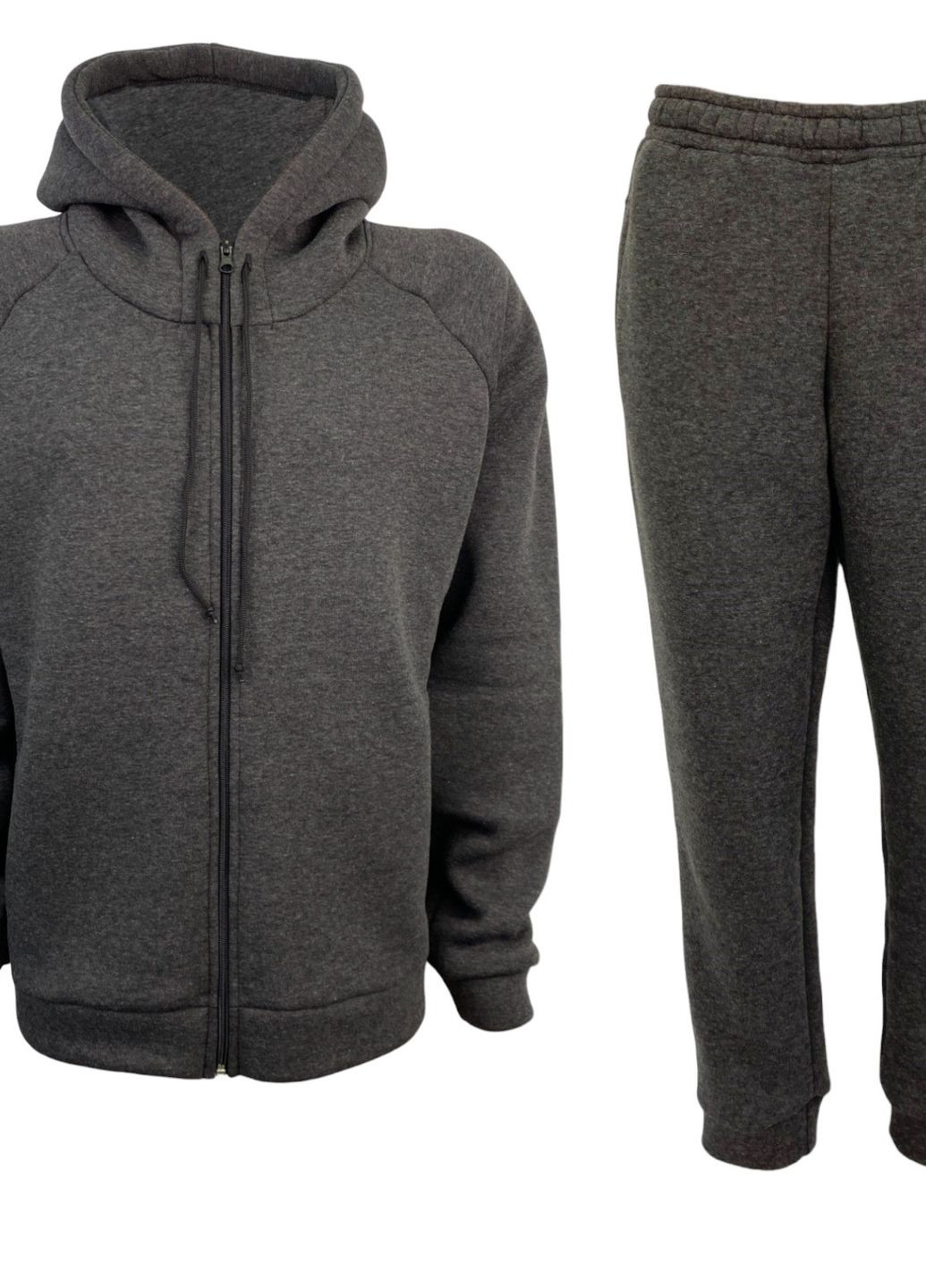 Костюм спортивний чоловічий ГЛІБ тринитка з начосом сірий, роз. 46 4PROFI (266914721)