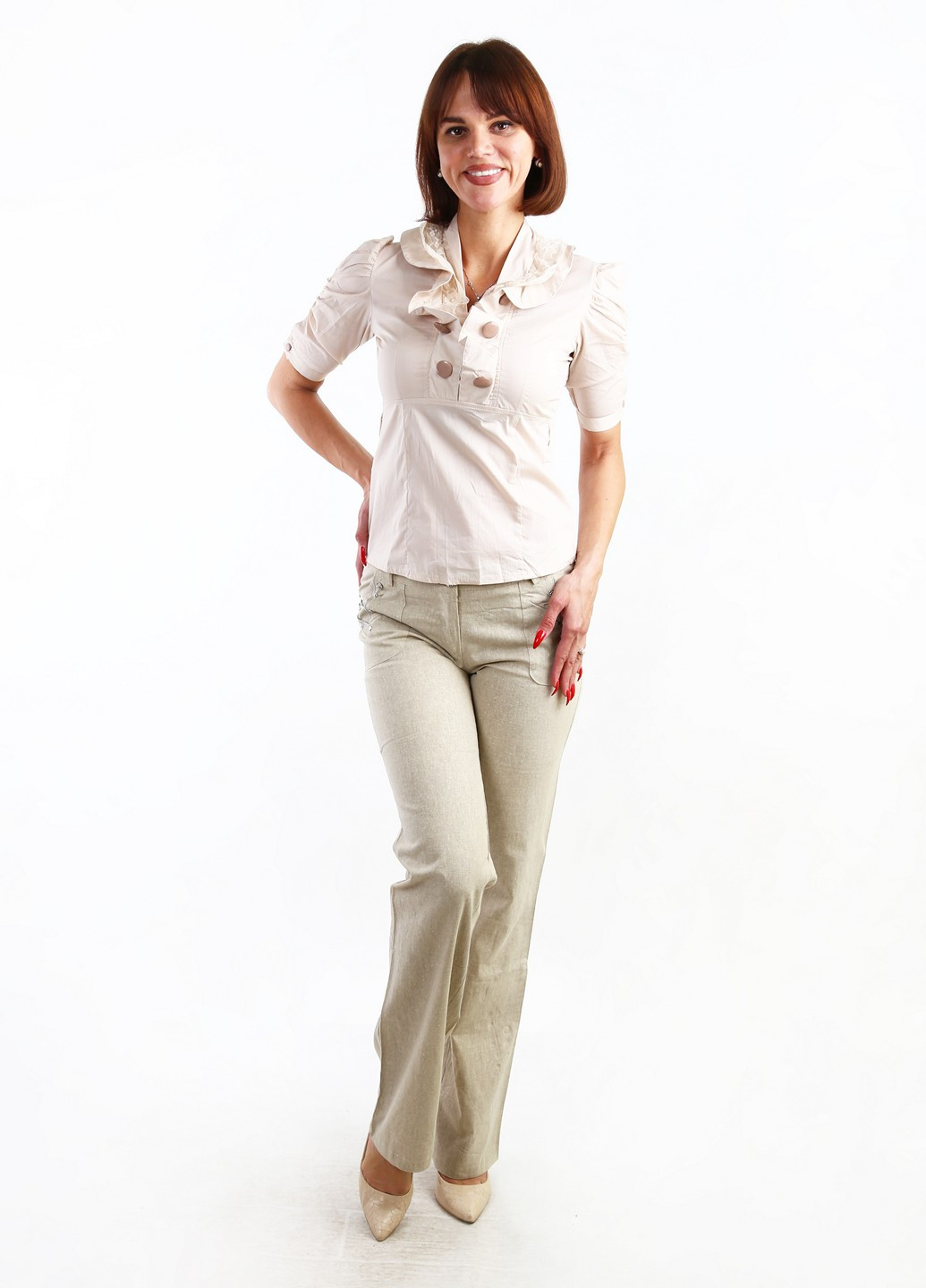 Молочная блуза Mtp