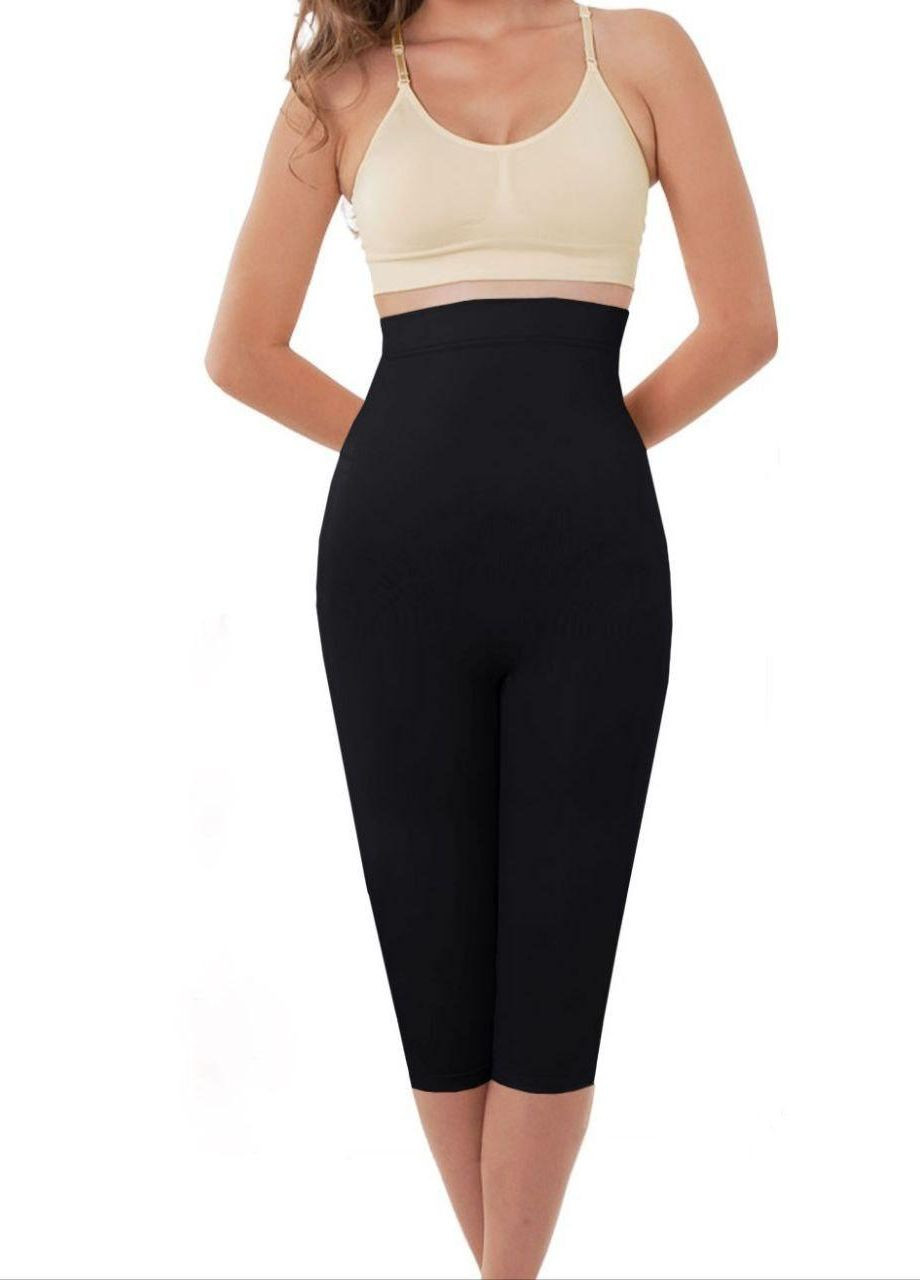 Бриджи утягивающие женские капри для коррекции фигуры и занятий спортом 7102 ААА (266901037)