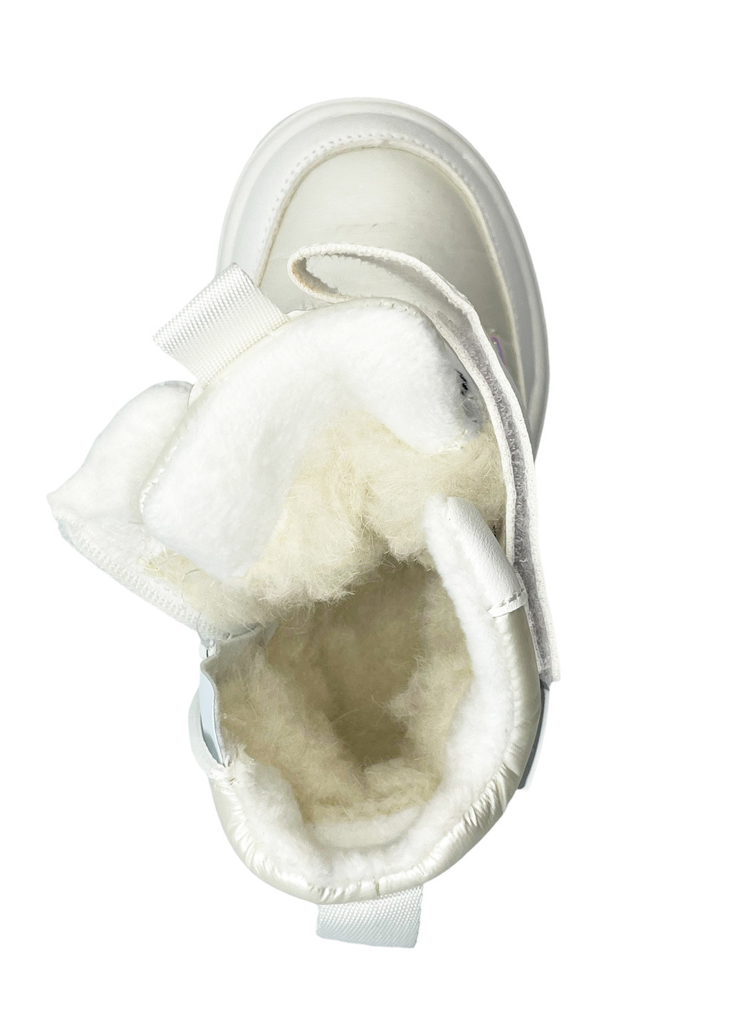 Белые повседневные осенние зимние ботинки BBT