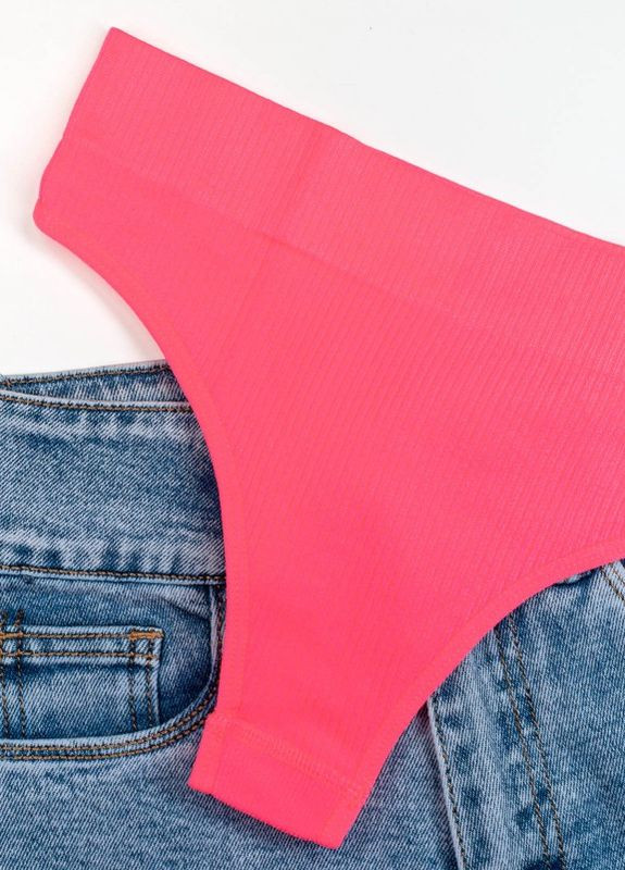 Коралові фактурні трусики хіпстери Magnet (266799614)