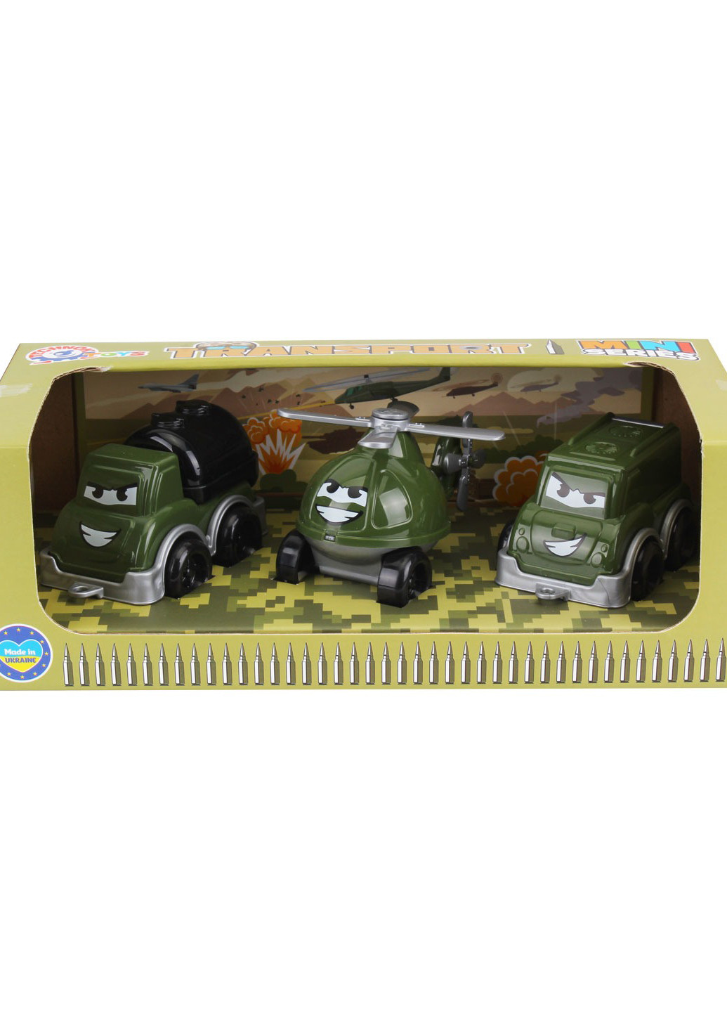 Іграшка Військовий транспорт Міні 9192 ТехноК (266801552)