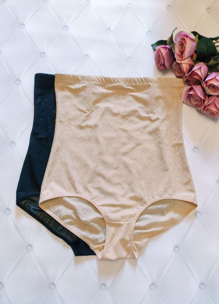 Трусы высокие утягивающие батал белье с сильной утяжкой для коррекции фигуры 2135 ААА (266901061)