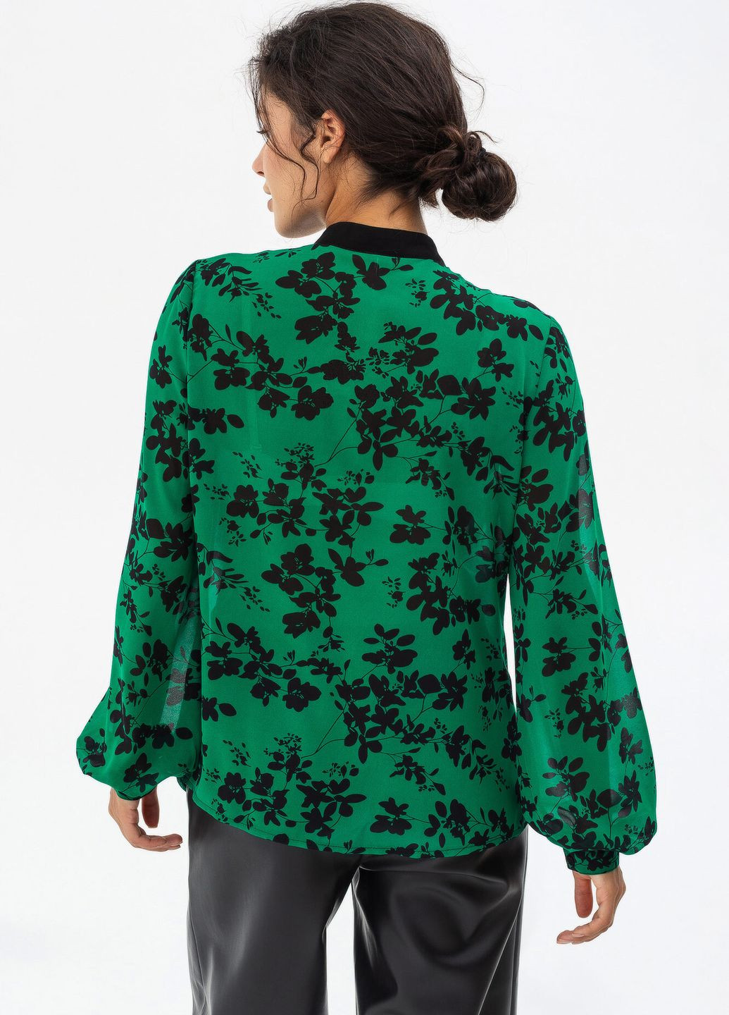 Зелена демісезонна блуза vicky Garne