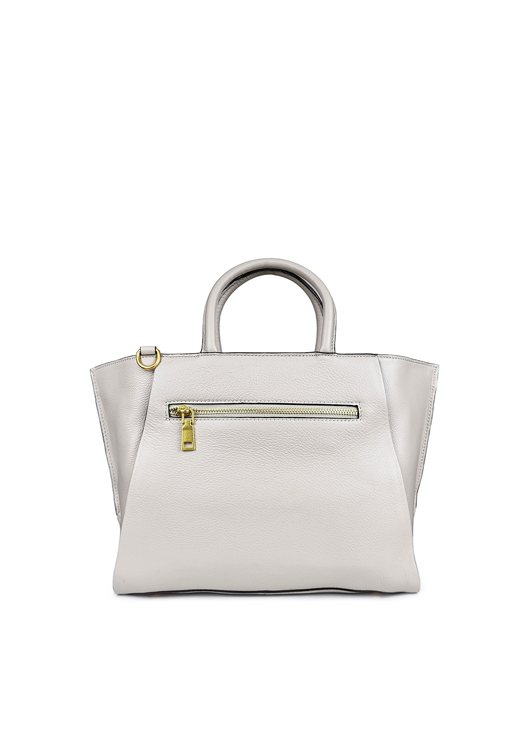 Жіноча шкіряна сумочка велика молочна, 601 мол, Fashion (266902186)