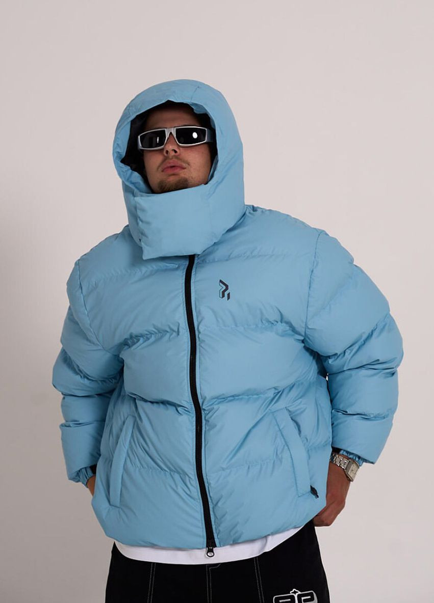 Синяя зимняя зимняя куртка homie 3.0 Пушка Огонь