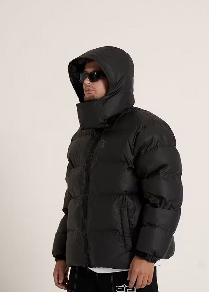 Черная зимняя зимняя куртка homie 3.0 Пушка Огонь