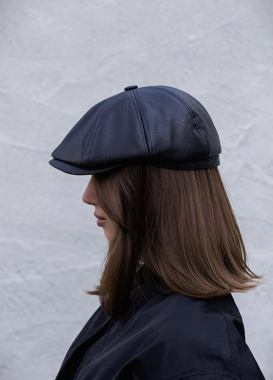 Шкіряна Кепка Восьмиклинка Driver Without (266900285)