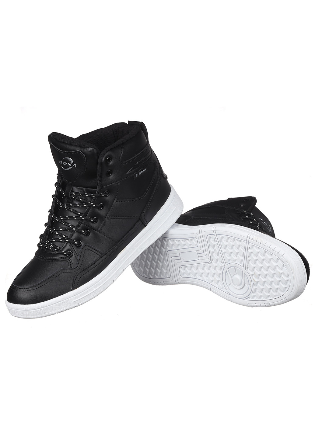 Чорні Зимовий чоловічі кросівки 853c-6 Bona