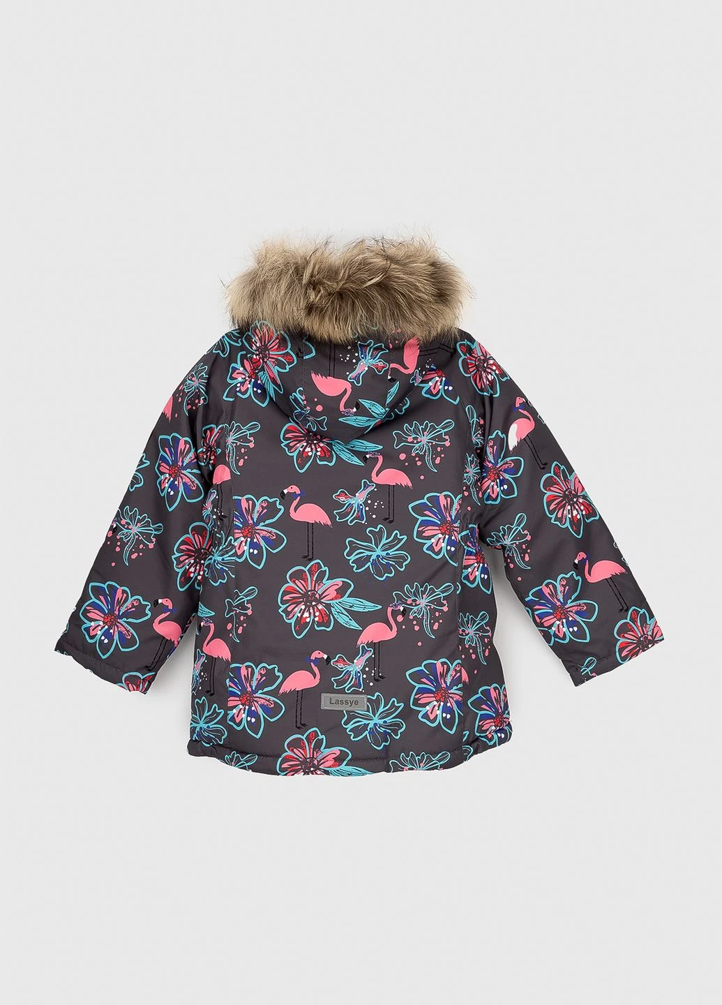 Серая зимняя куртка Snowgenius