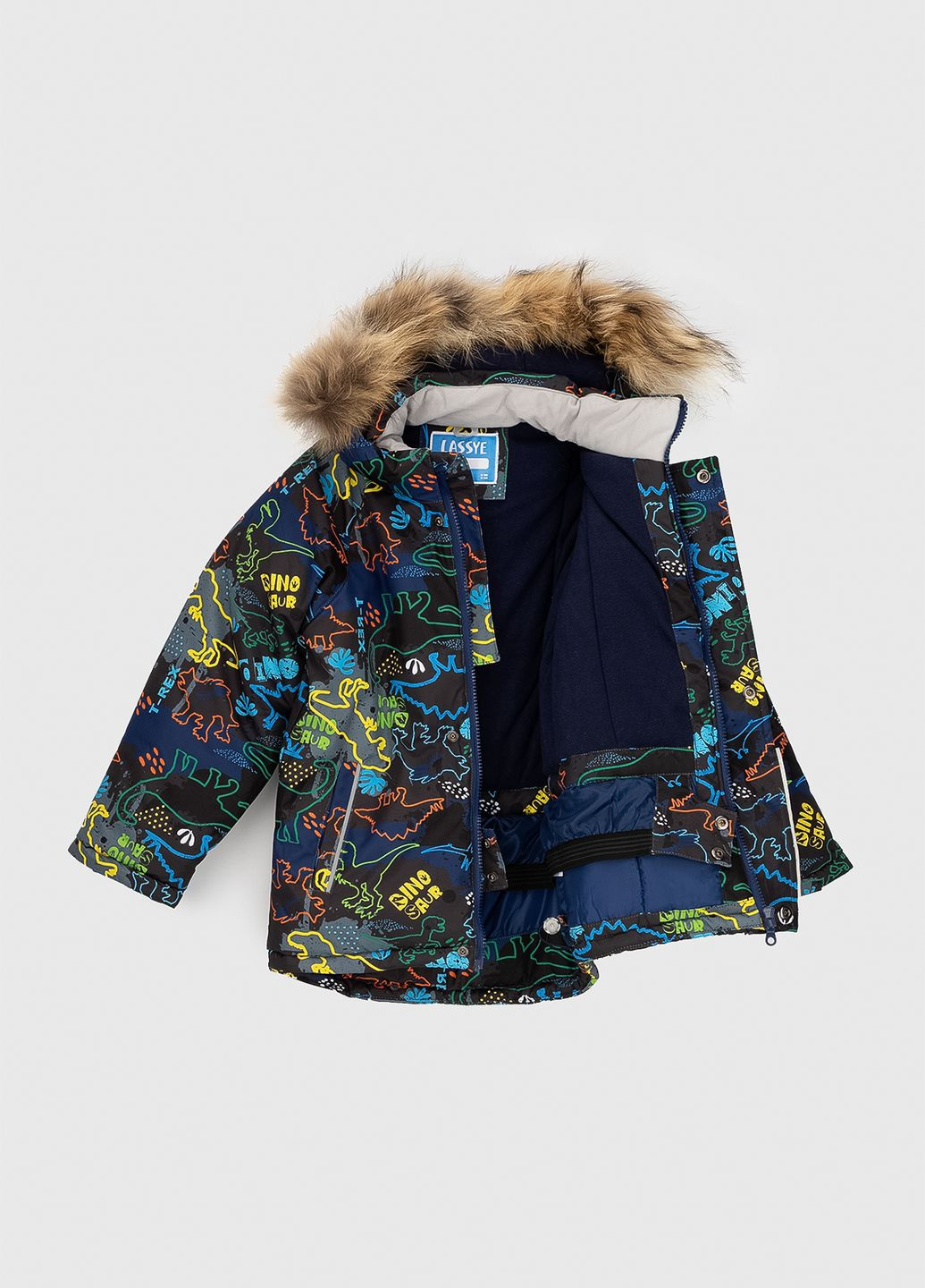 Темно-синя зимня куртка Snowgenius