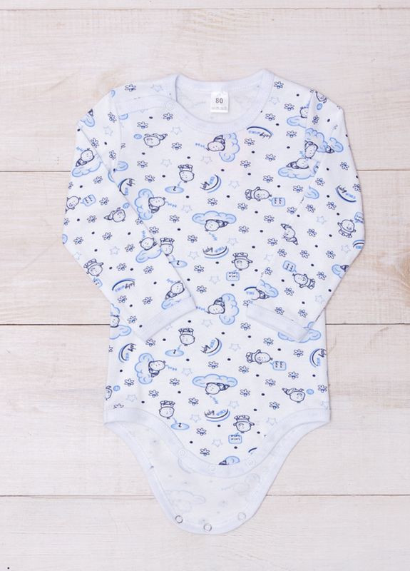 Боді ясельний для хлопчика (з довгим рукавом) Носи своє (266902306)