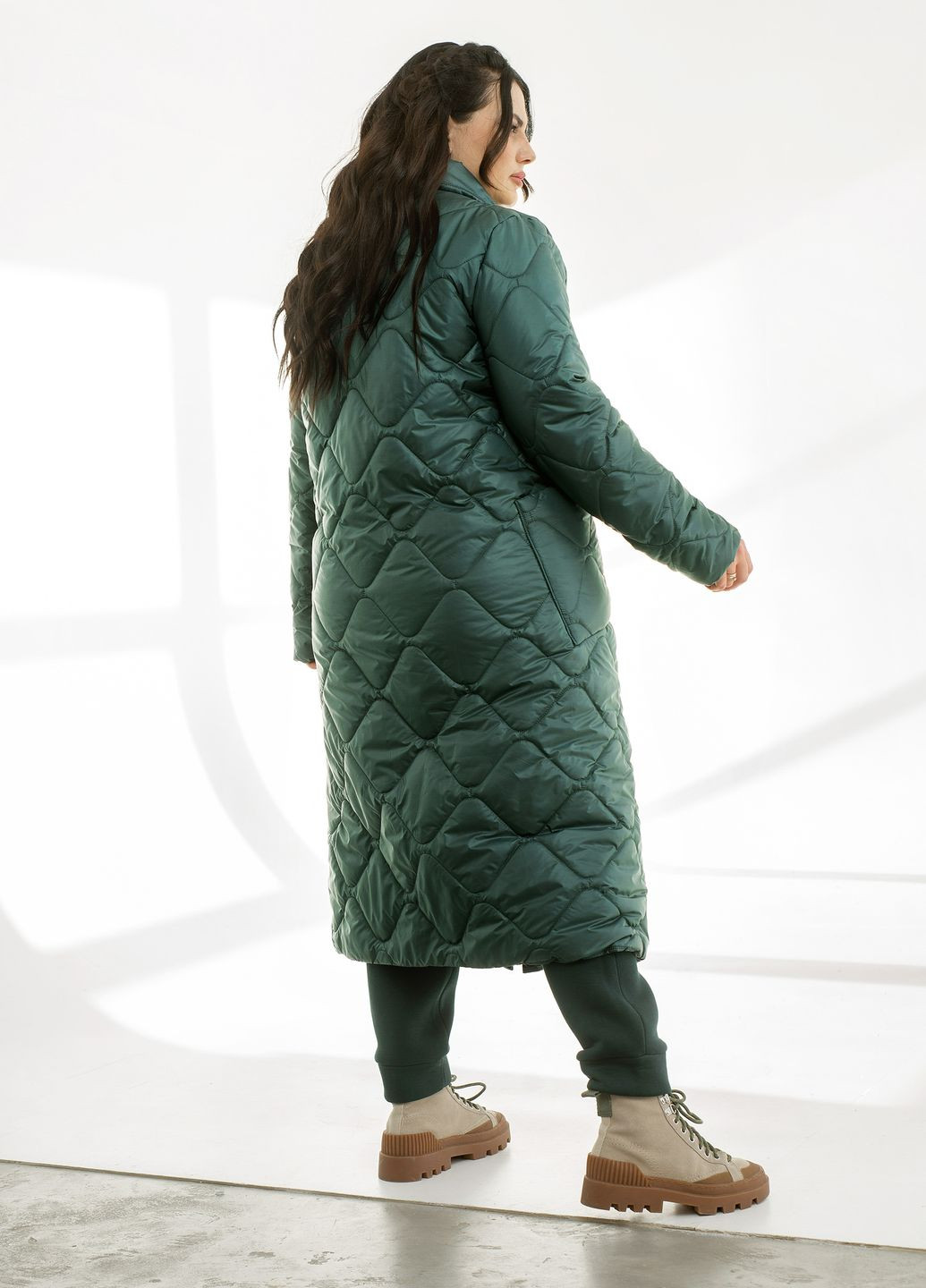 Зелена зимня зимова куртка Minova