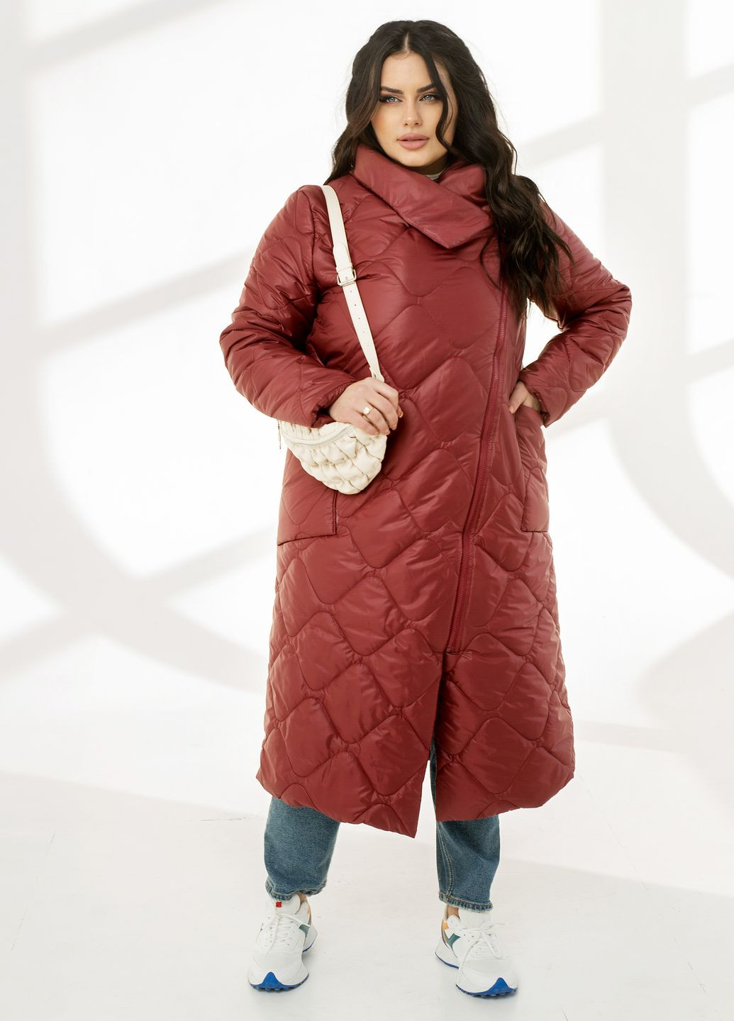 Бордова зимня зимова куртка Minova
