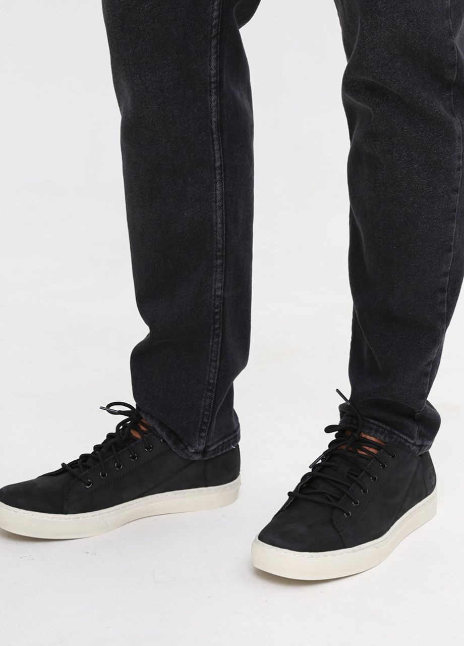 Чоловічі джинси МОМ чорні варені зі стрейчем JEANSclub MOM (266914579)