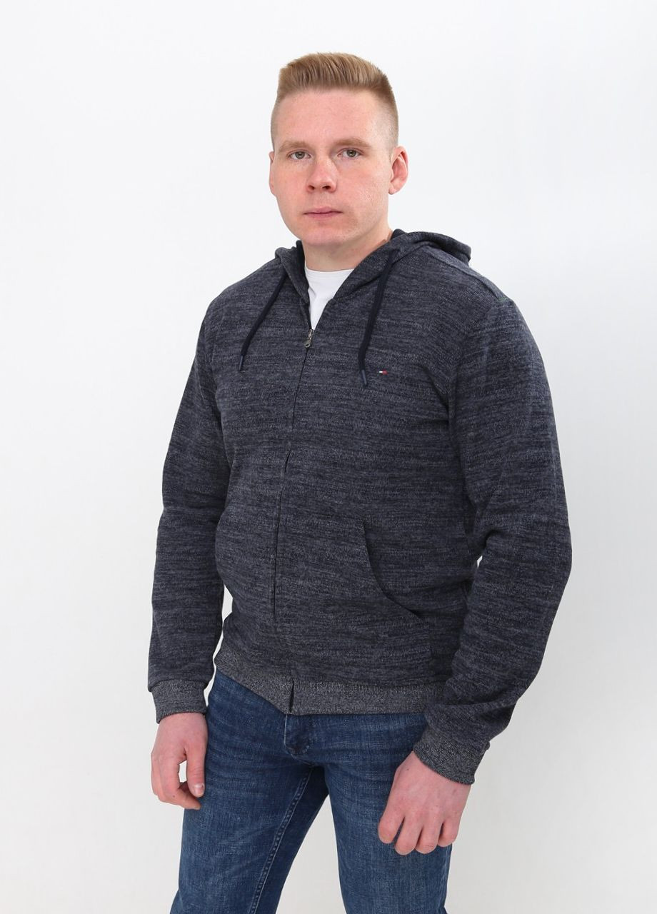 Толстовка мужская темно-серая на молнии Bagarda Прямая (266991836)