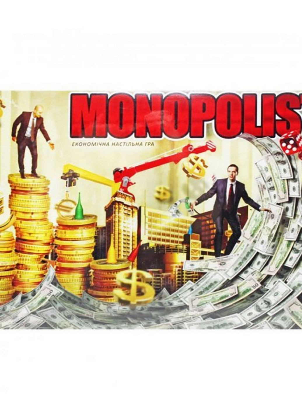 Економічна настільна гра "Monopolist" SPG08-02-U українською мовою Danko Toys (266983875)