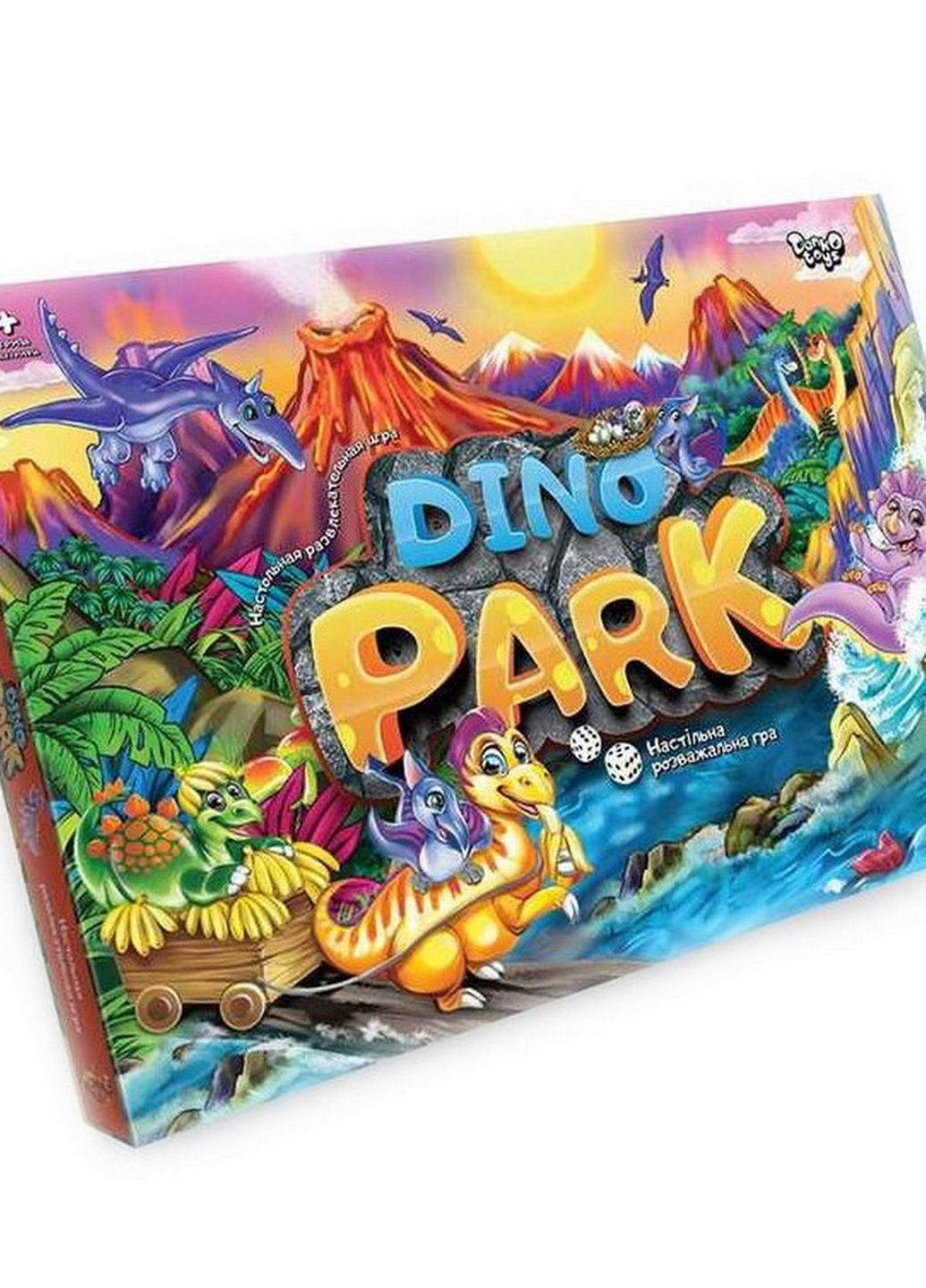 Настільна гра "Dino Park" DTG95 Danko Toys (266983845)