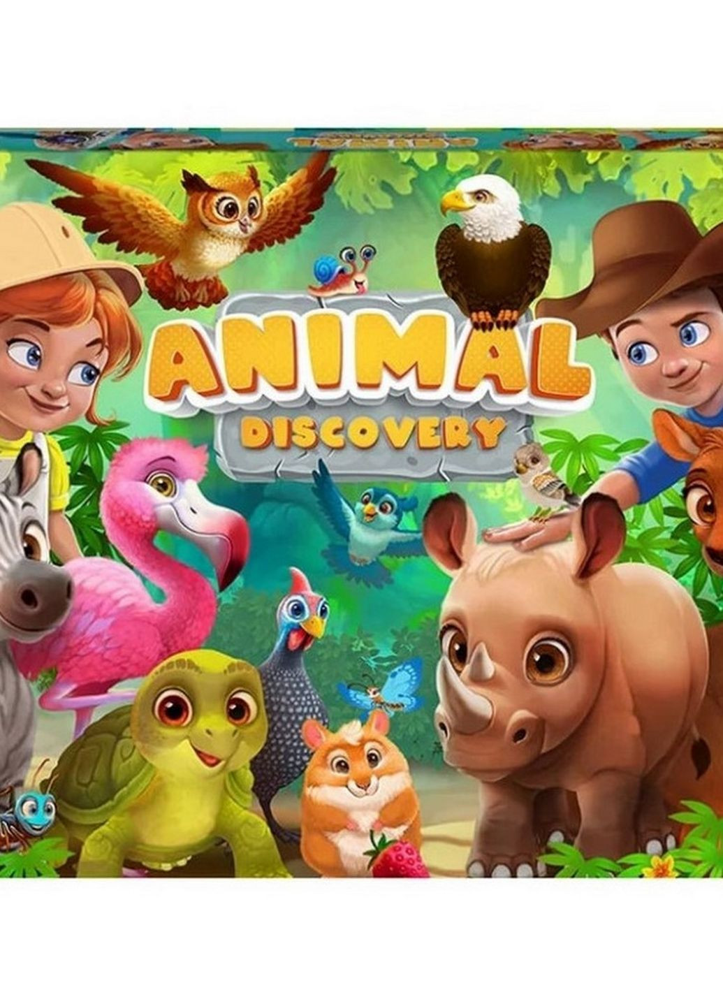 Настільна гра "Animal Discovery" G-AD-01-01U укр Danko Toys (266983888)