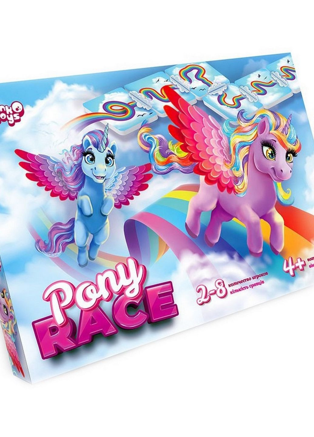 Настольная игра "Pony Race" G-PR-01-01 Danko Toys (266983847)