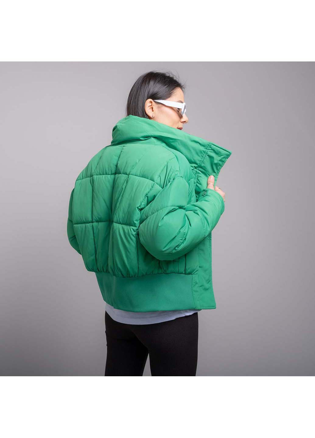 Зеленая демисезонная куртка Fashion