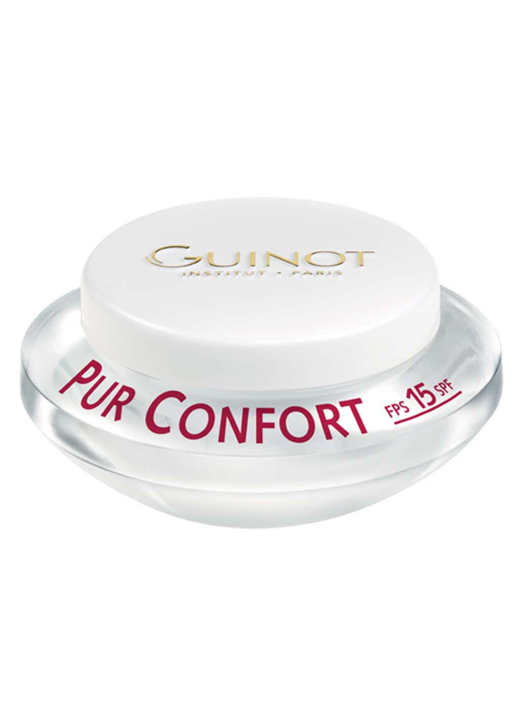 Защитный успокаивающий крем Crème Pur Confort SPF 15 50 мл Guinot (266997206)