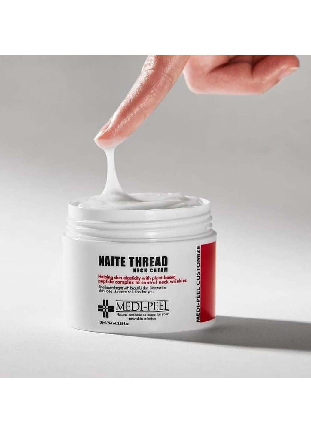 Подтягивающий крем для шеи с пептидным комплексом Naite Thread Neck Cream 100 мл Medi-Peel (266997148)